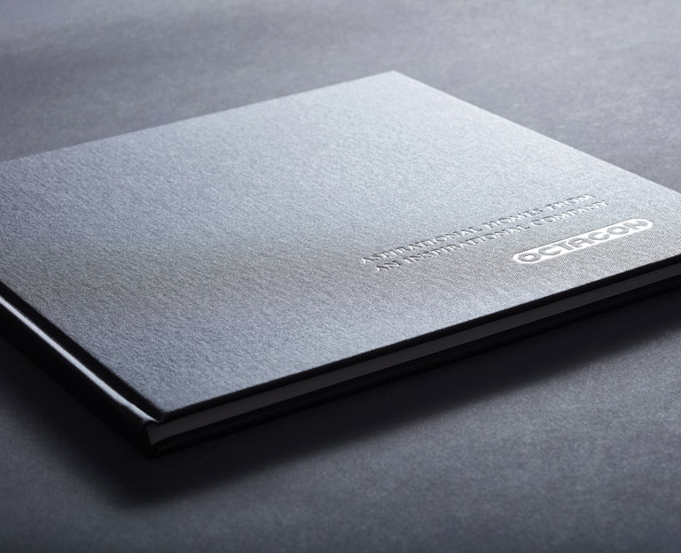 Octagon Corporate Book | Stitched Cased Production Property Brochure